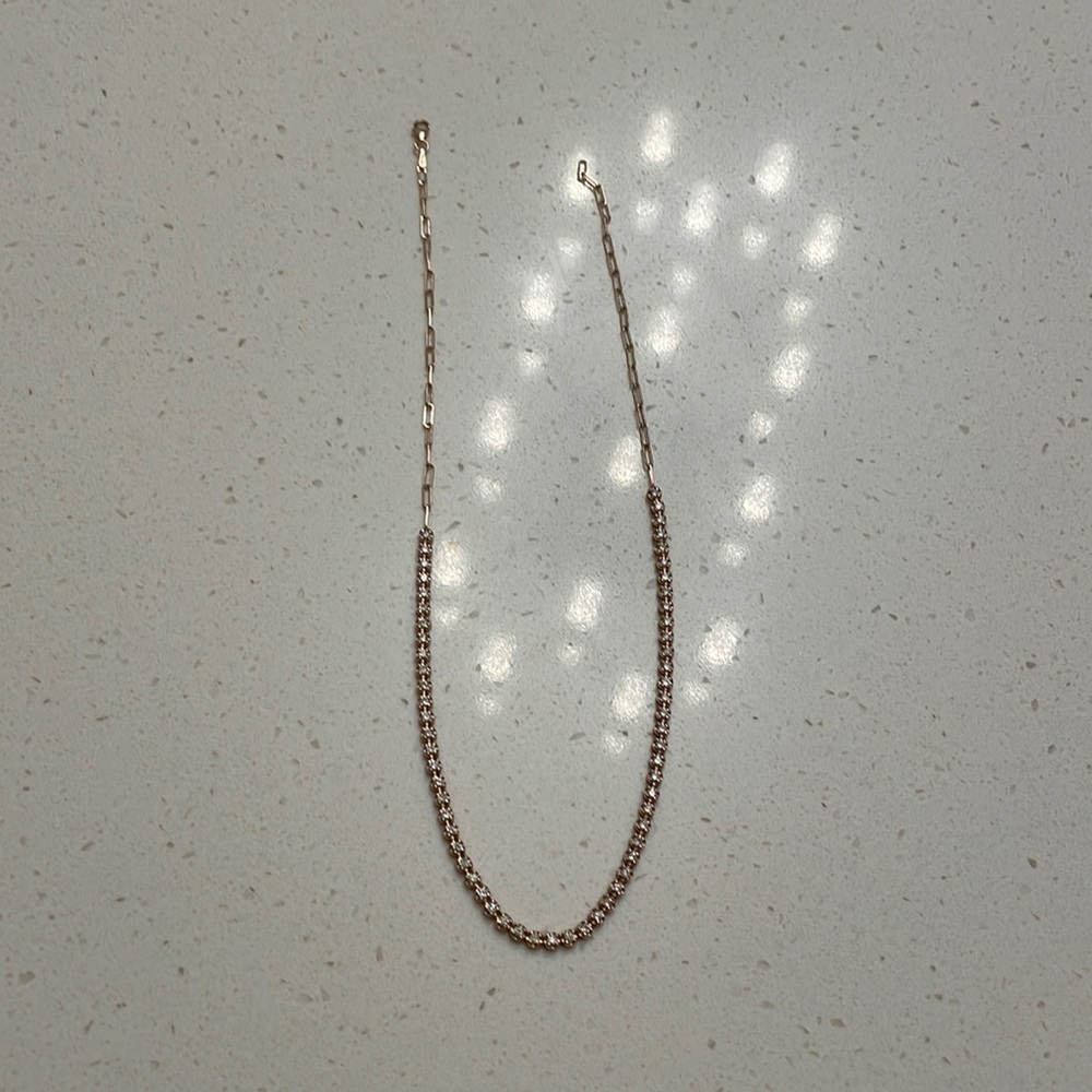 Tennis Choker 14k Rose Gold